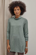 Pure Jill Tranquility Mock-Neck Tunic