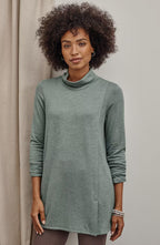 Pure Jill Tranquility Mock-Neck Tunic