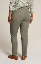 Versatile Cotton-Stretch Slim-Leg Pants