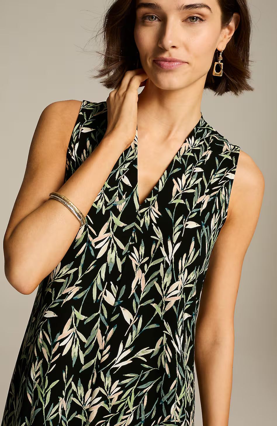 Wearever V-Neck Midi Dress