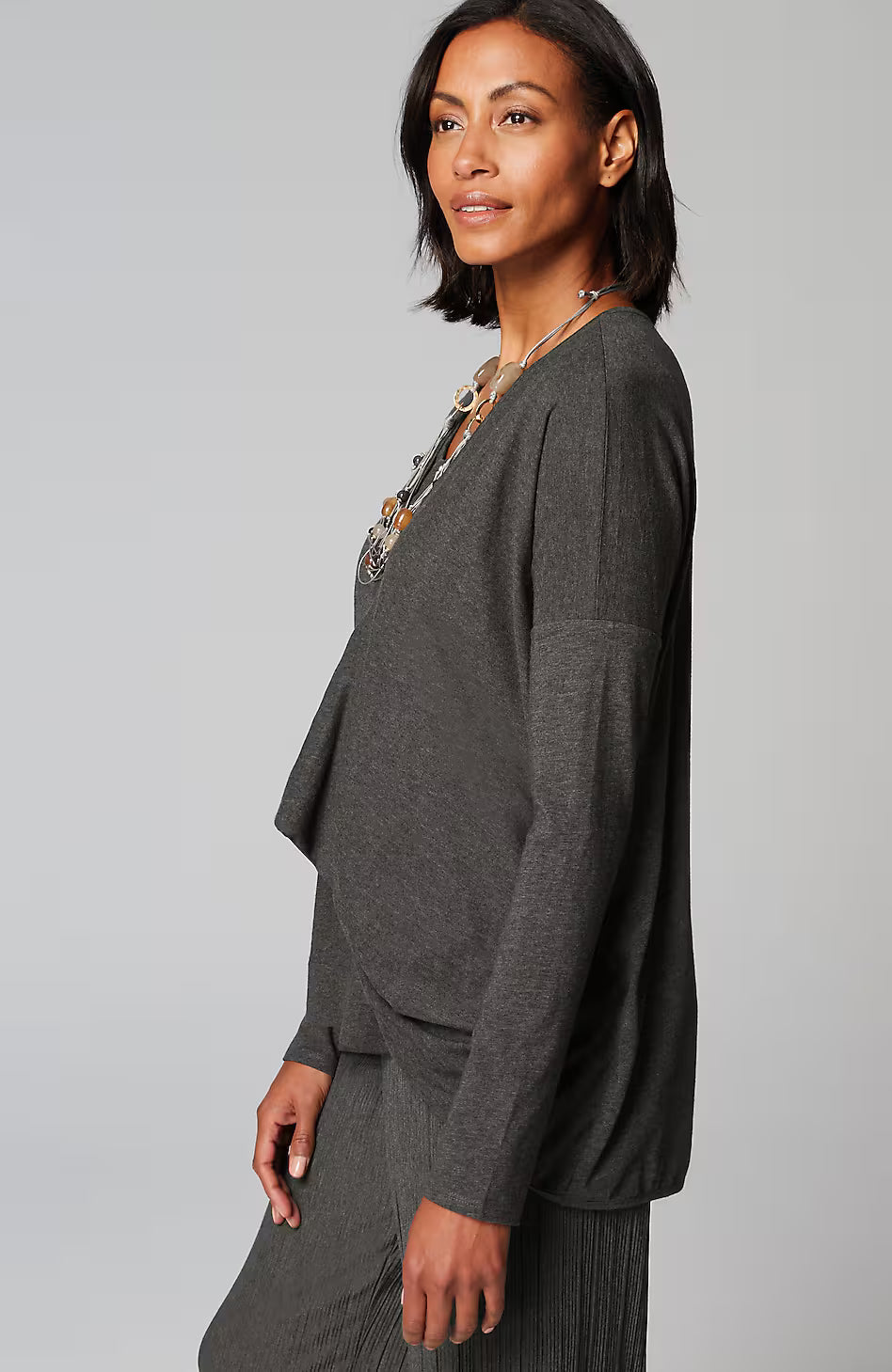 Pure Jill Twist-Front Top