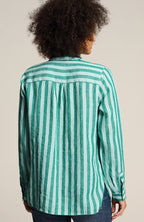 Everyday Linen Button-Front Shirt