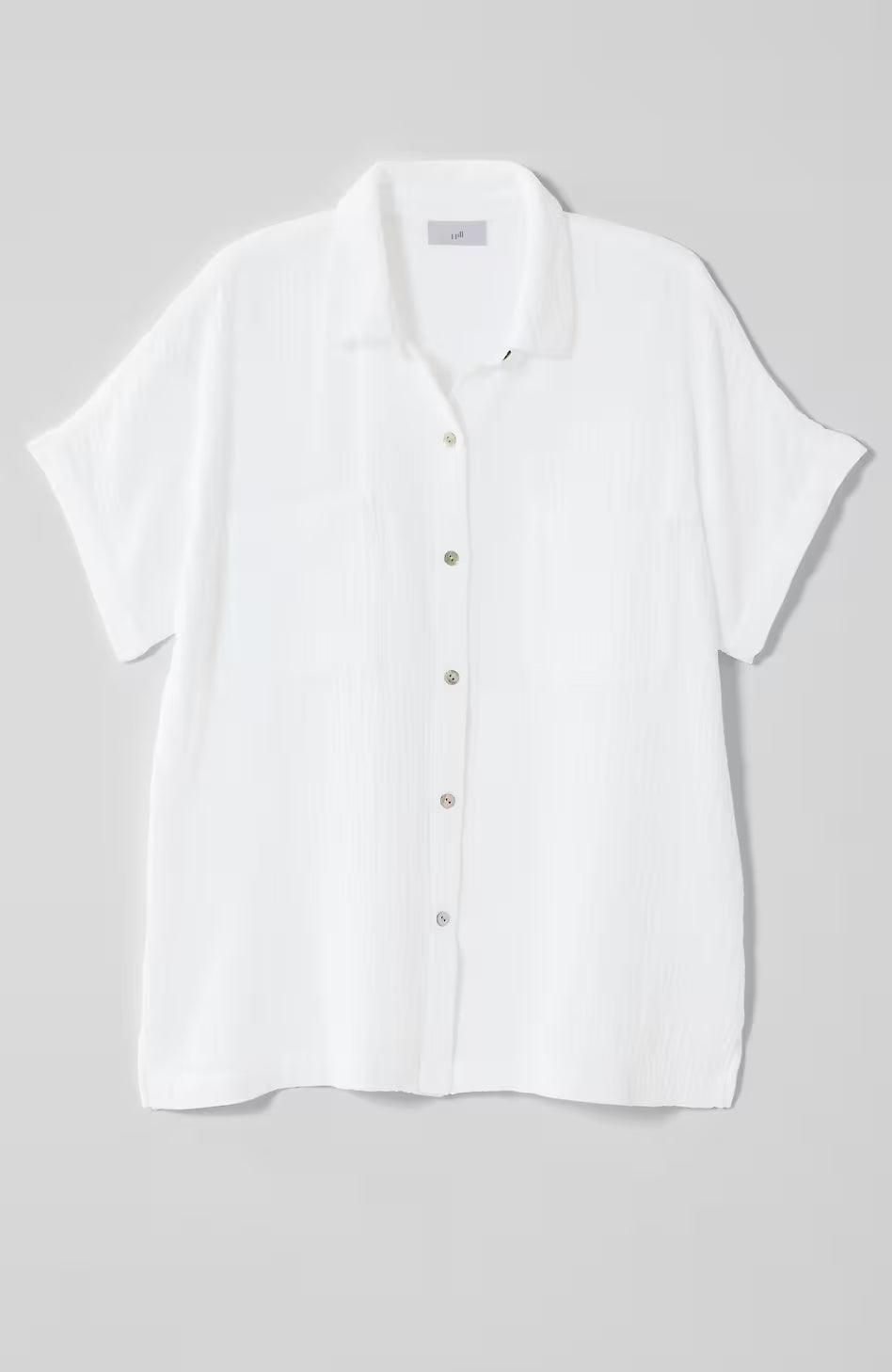 Cotton-Gauze Camp Shirt