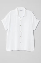 Cotton-Gauze Camp Shirt