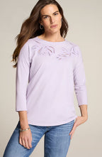 Embroidered Cutwork Top