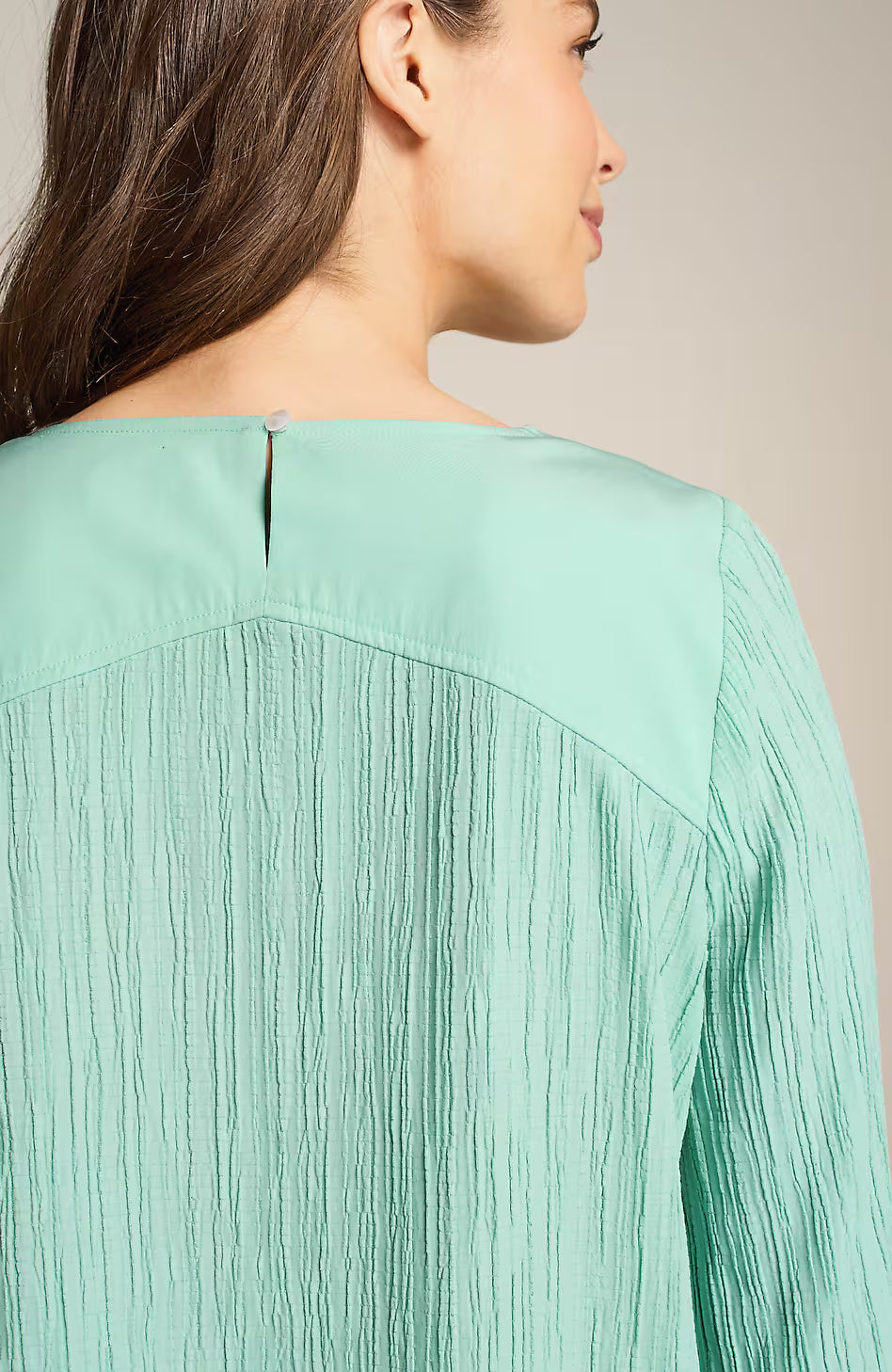 Wearever Crinkle-Textured Top