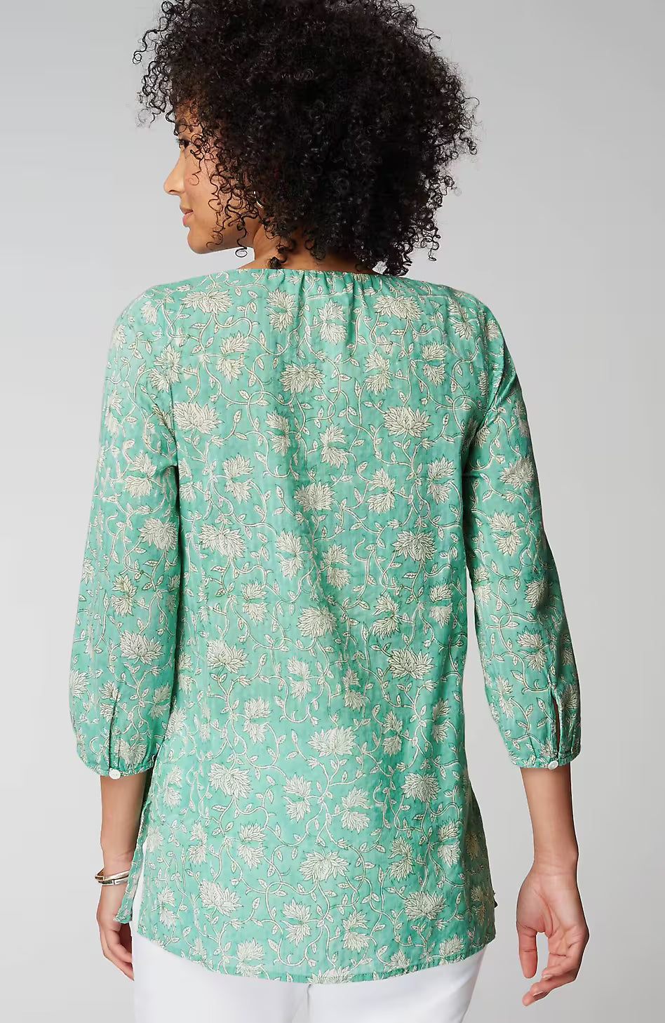 Pure Jill Button-Front Tunic