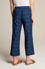 Pure Jill Indigo Dobby Crops