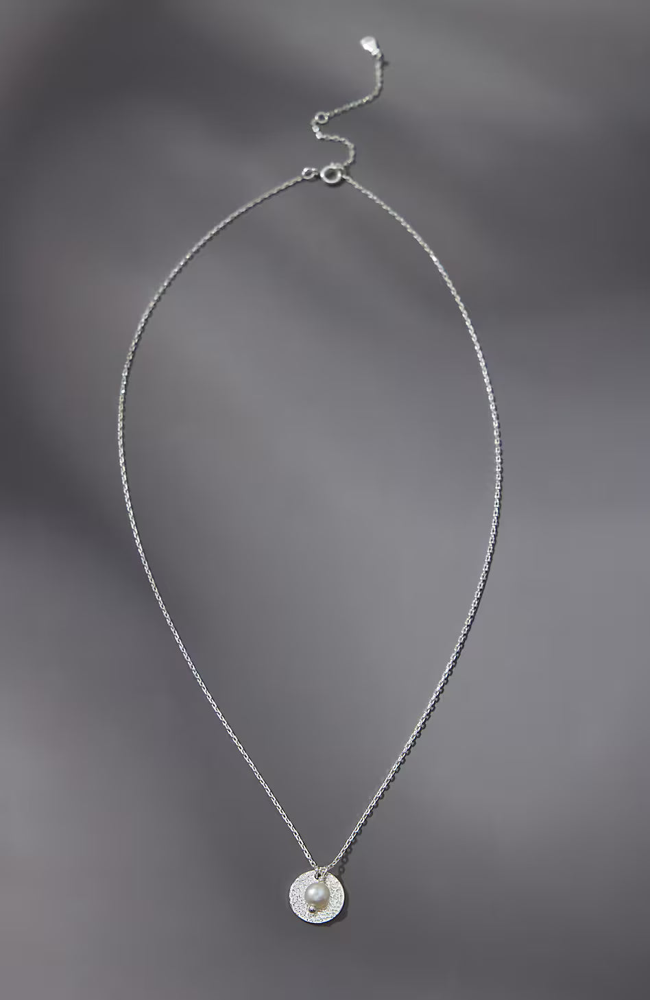Sterling Silver & Pearl Necklace