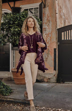 Luxe Supima® Pleat-Back Tee