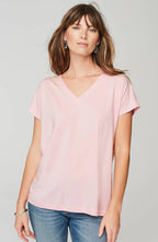 Luxe Supima® Pleat-Back Tee