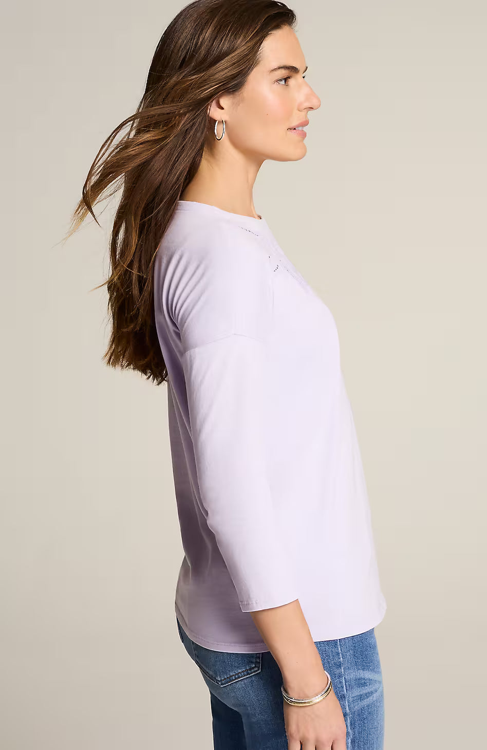 Embroidered Cutwork Top