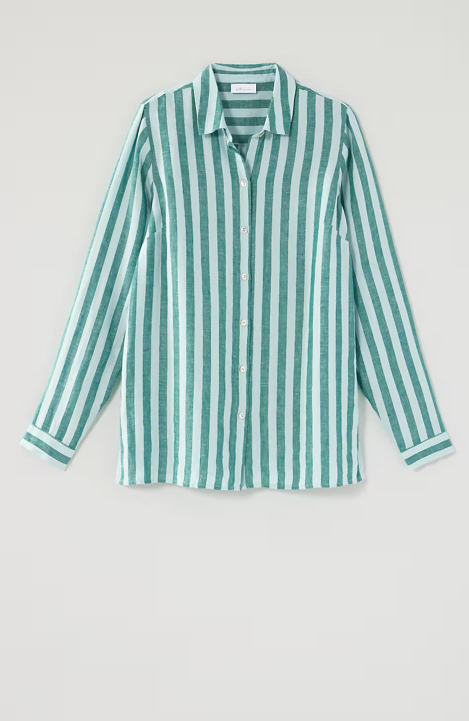 Everyday Linen Button-Front Shirt