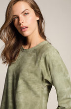 Fit French Terry Tie-Dyed Sweatshirt