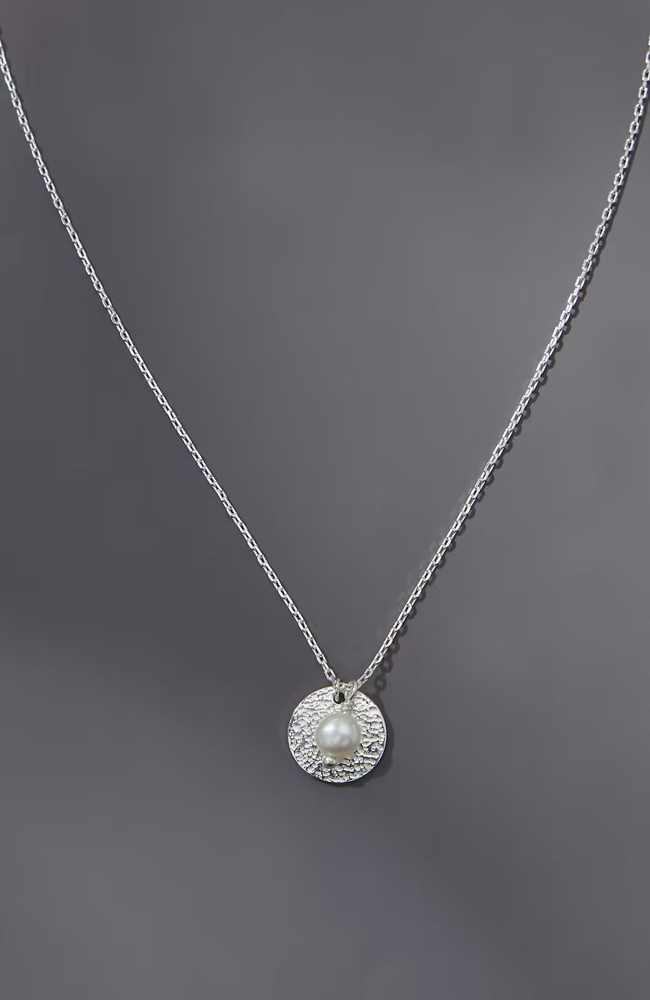 Sterling Silver & Pearl Necklace