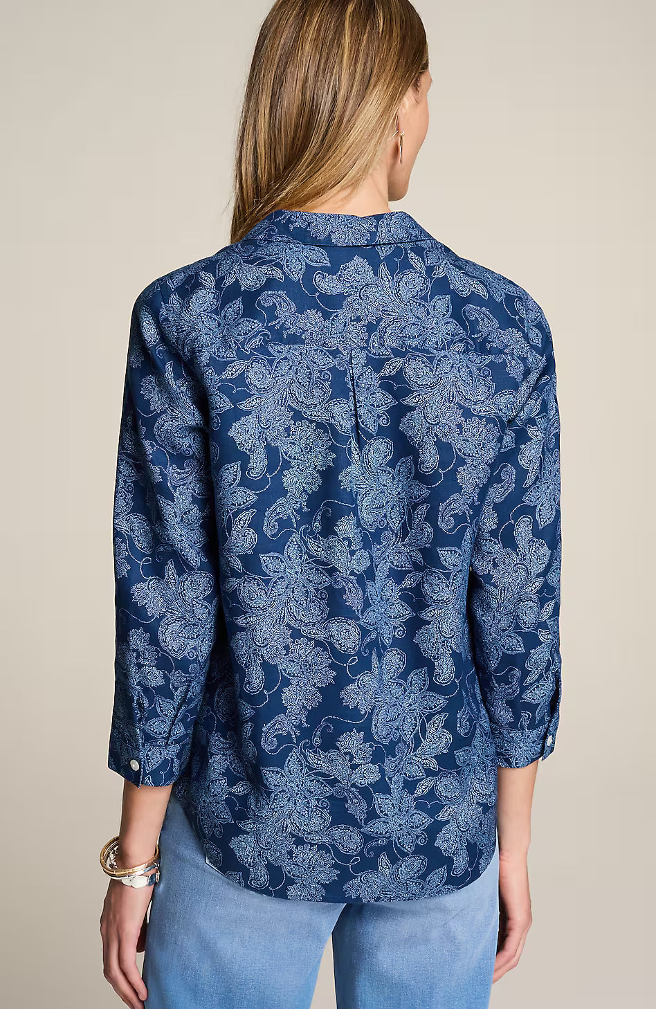 Non-Iron Linen Popover Shirt