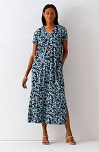Wearever Short-Sleeve Maxi Dress
