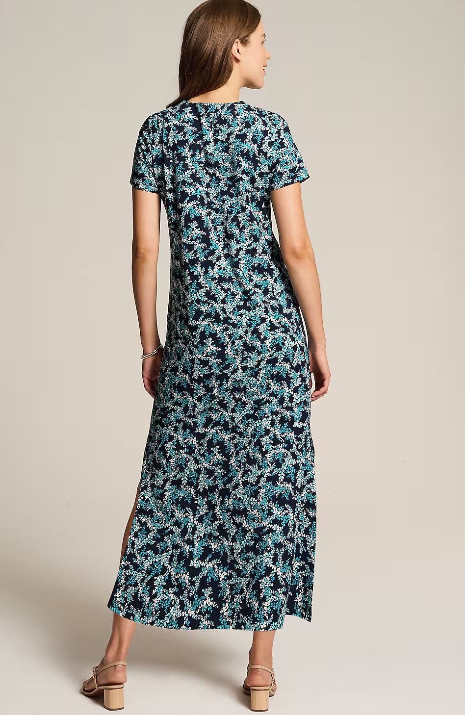 Wearever Short-Sleeve Maxi Dress