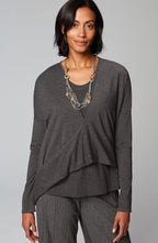 Pure Jill Twist-Front Top