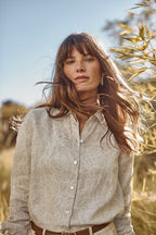 Everyday Linen Button-Front Shirt