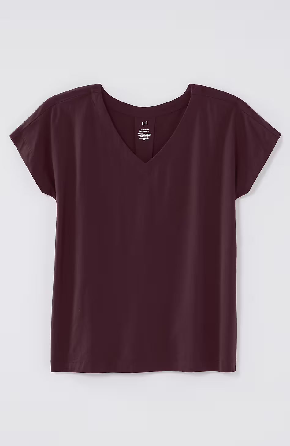 Luxe Supima® Pleat-Back Tee