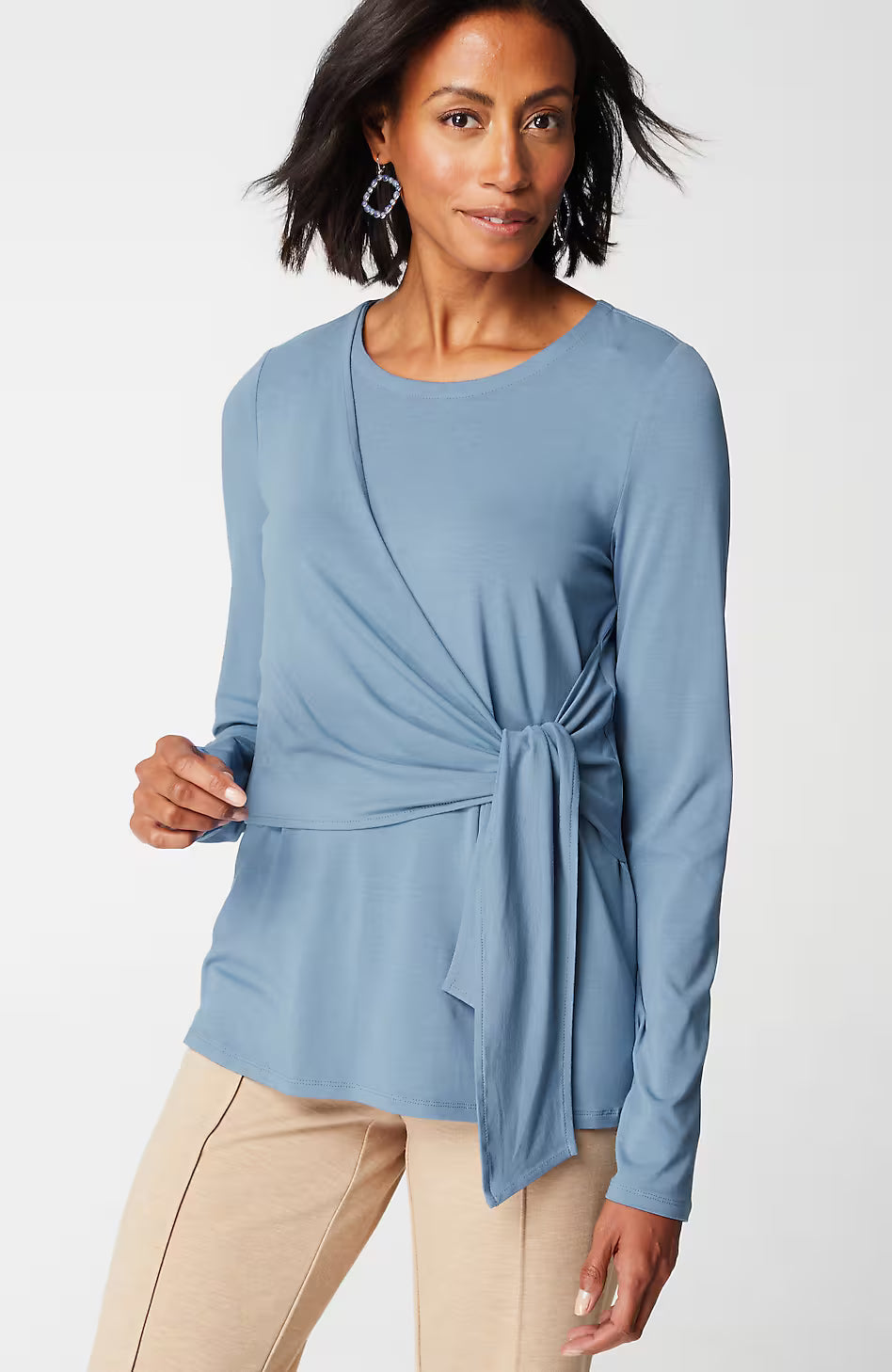 Wearever Tie-Waist Top