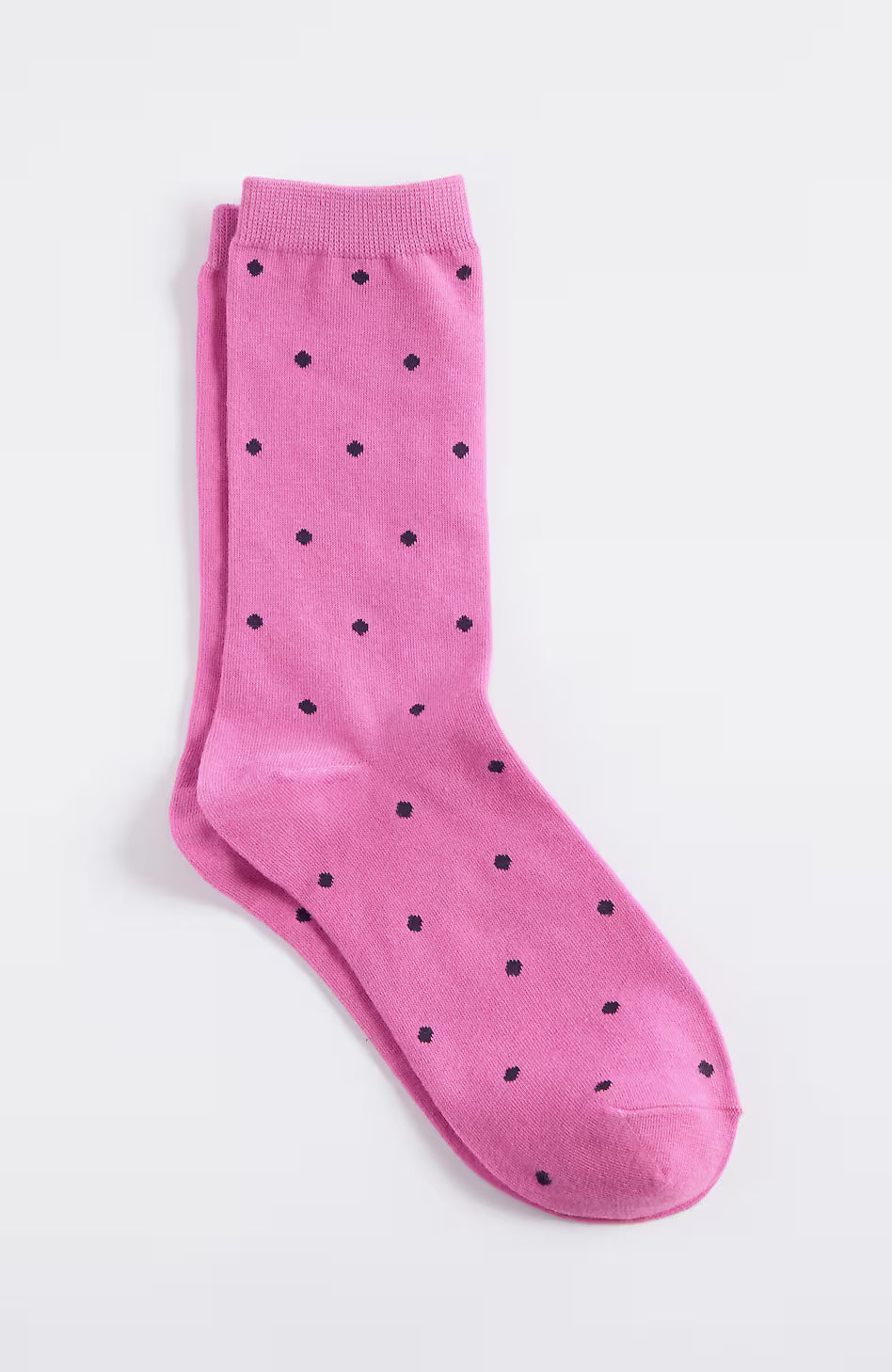 Polka-Dot Crew Socks