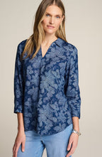 Non-Iron Linen Popover Shirt