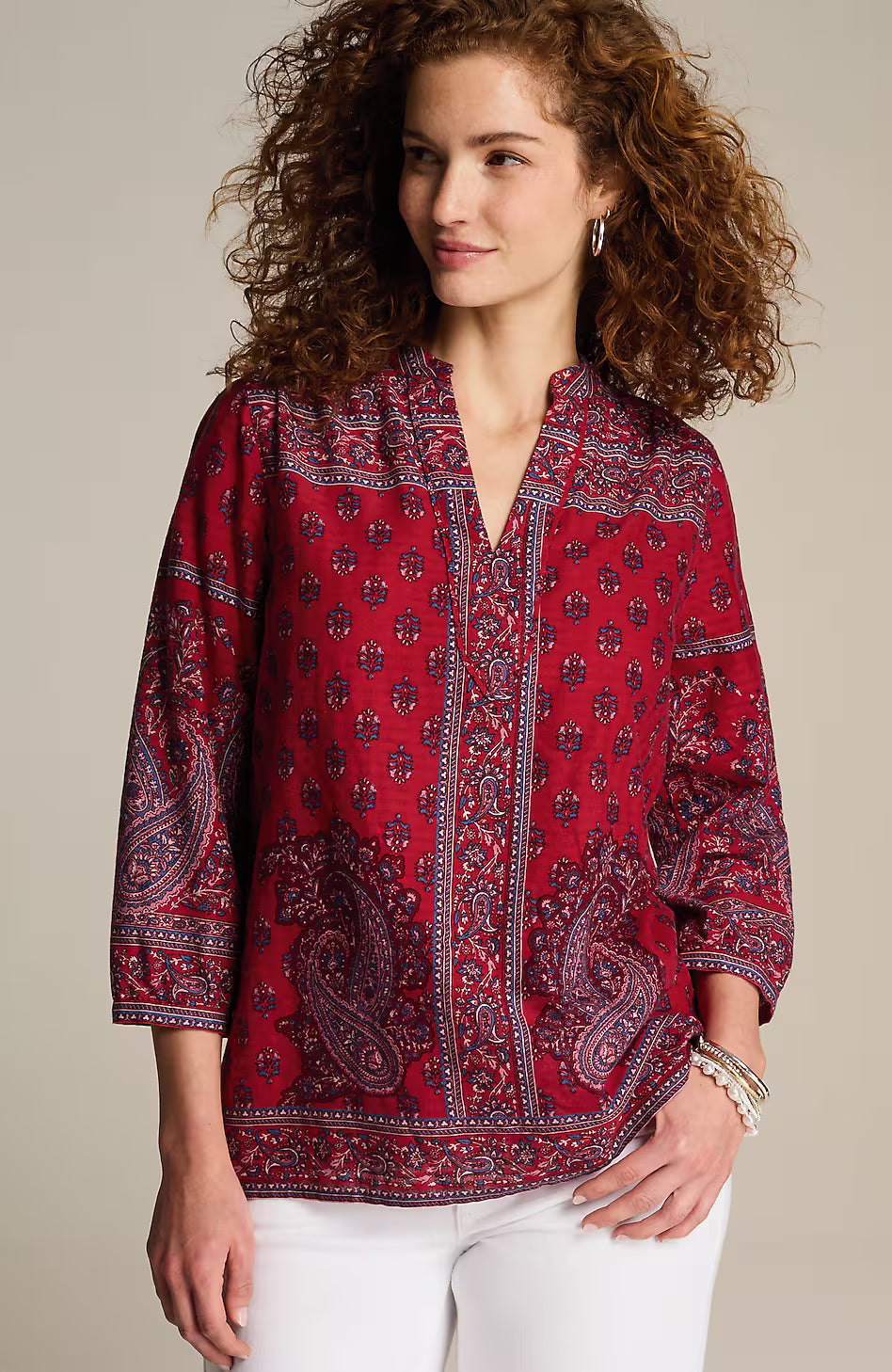 Free-Spirit Paisley Popover