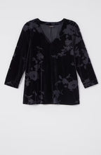 Wearever Velvet Burnout Top