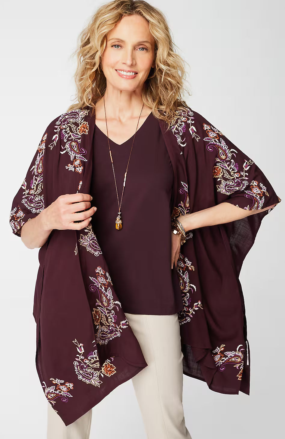 Luxe Supima® Pleat-Back Tee