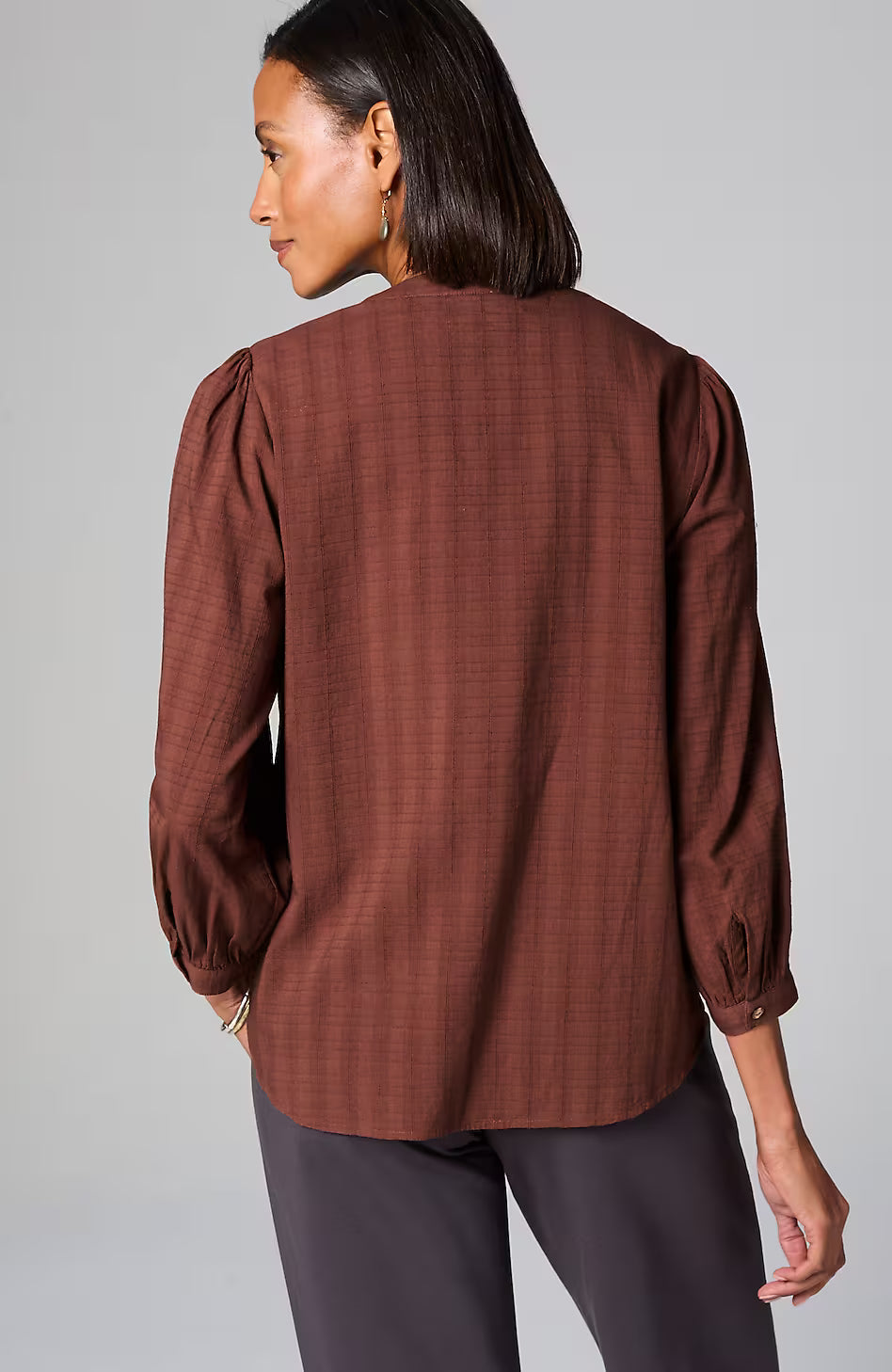 Pure Jill Beaded & Embroidered Top