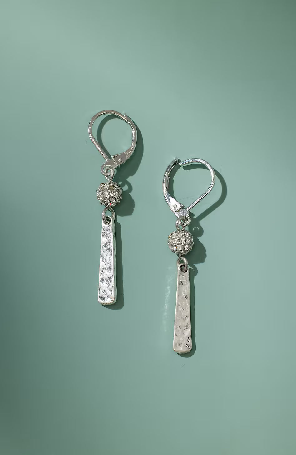 Golden Hour Linear-Bar Earrings