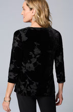 Wearever Velvet Burnout Top