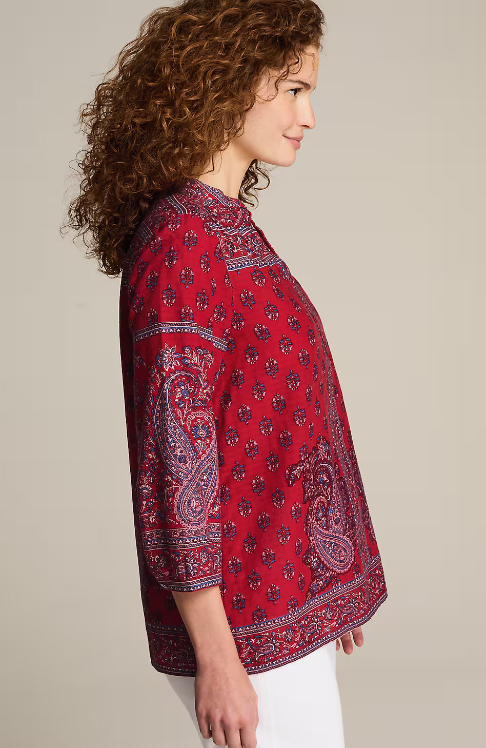 Free-Spirit Paisley Popover