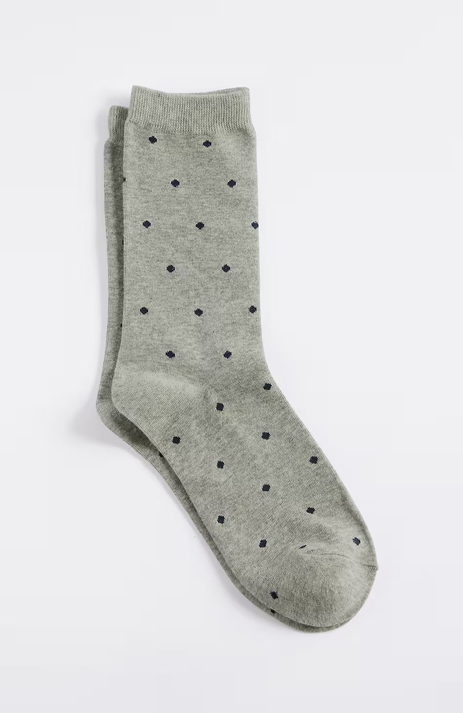 Polka-Dot Crew Socks