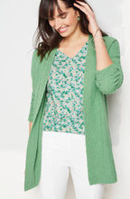 Luxe Supima® Pleat-Back Tee