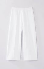 Wearever Double-Face Jersey Pintucked Crops