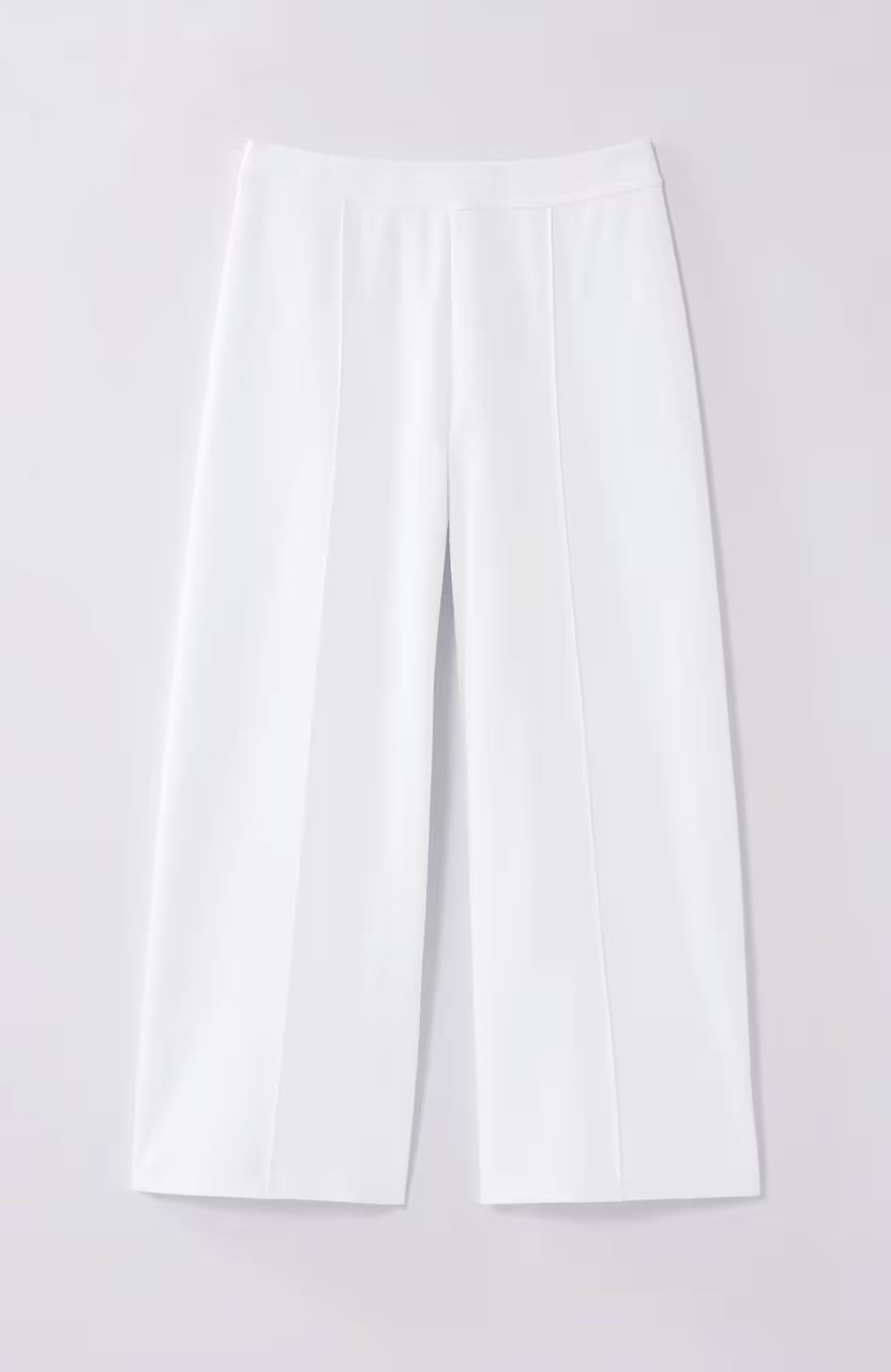 Wearever Double-Face Jersey Pintucked Crops