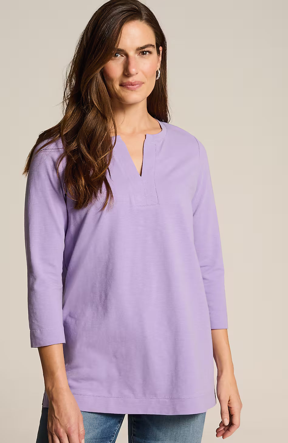 Terry-Slub Tunic