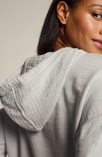 Fit Slub-Terry Garment-Dyed Hoodie