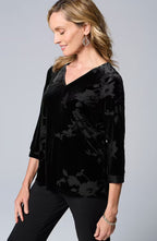 Wearever Velvet Burnout Top