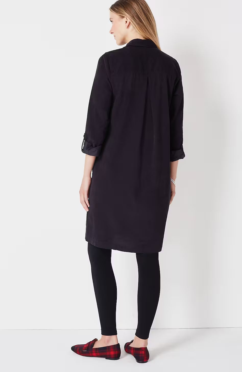 Fleece-Lined Footless Tights