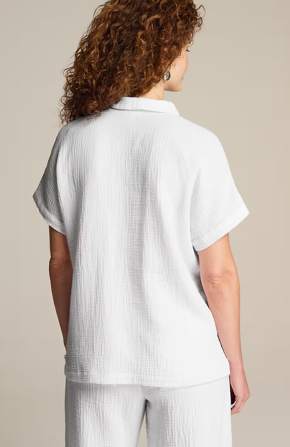 Cotton-Gauze Camp Shirt